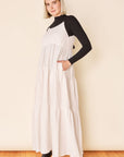 ROSALIE Sustainable Fabric Dress- Cream