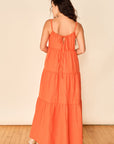 ROSALIE Sustainable Fabric Dress- Sunset