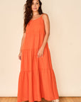 ROSALIE Sustainable Fabric Dress- Sunset