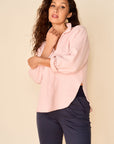 Chemisier SOLEIL en tissu durable - blush
