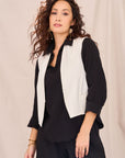 Chemisier SOLEIL en tissu durable - noir