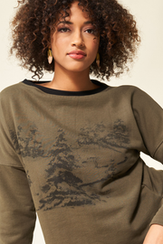 GREEN SALE - SOL Sweater Tunic