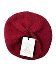 TRICOTS - Toque Béret 100% Laine - Bourgogne
