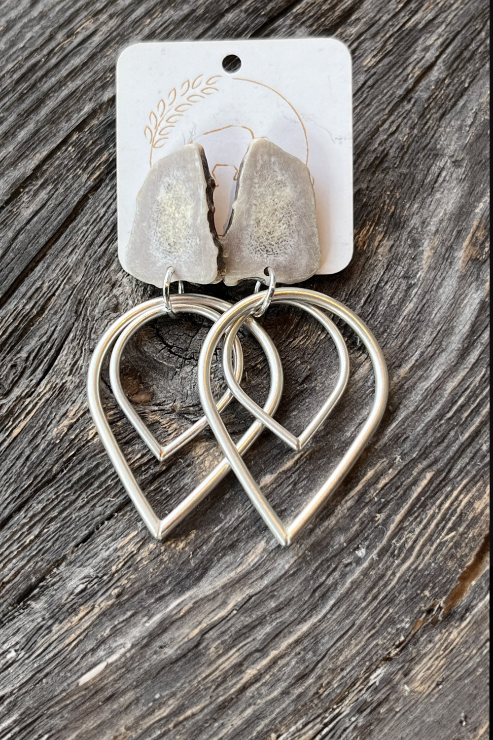 Sheppards Hook - Tulip Silver Earrings -