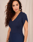 VELORA Dress- Midnight/ Jade