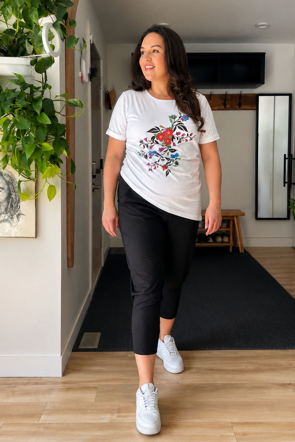 VACATIONIST Bamboo Capris – Sustainable Comfort Pants | Anne Mulaire