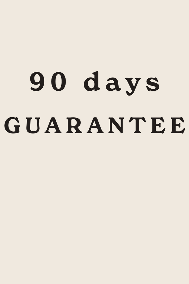 AM - 90 Day Guarantee- Return Shipping