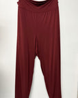 RESALE - Vacationist Pant -4X - Maroon - RE527
