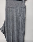 RESALE - All Season Pocket Crop Legging - 2X - Heather Grey - RE530