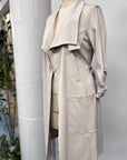 RESALE - Maude Trench Jacket - XS/S - Almond- RE537