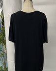 RESALE - Jolene Blouse - XL - Black- RE540