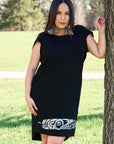 Robe Midi Charme - avec motif