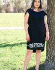 Robe Midi Charme - avec motif
