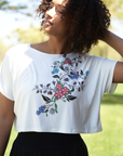 MÉTIS BLOOMS Crop Top