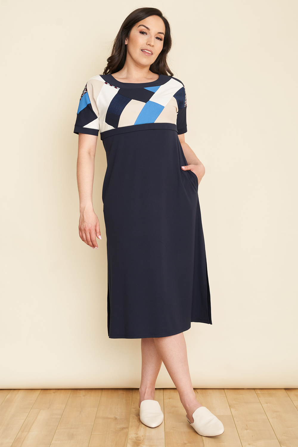 Robe Veronica Zéro-déchet - 2X