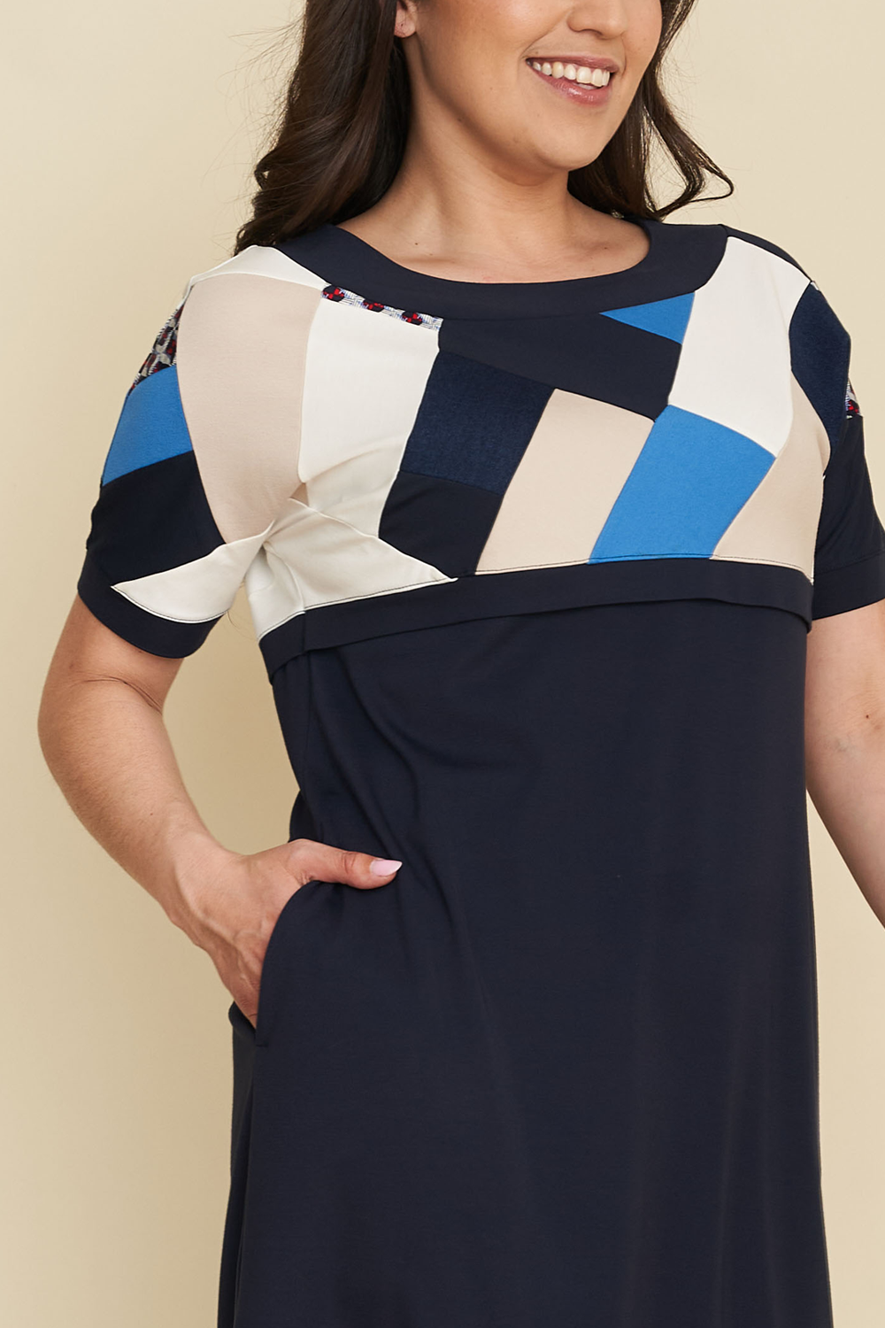 Robe Veronica Zéro-déchet - 2X