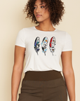 T-shirt en bambou - Feathers