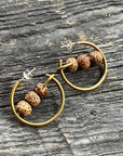 Sheppards Hook - Boucles d’oreilles Sciath Lotus Seed-