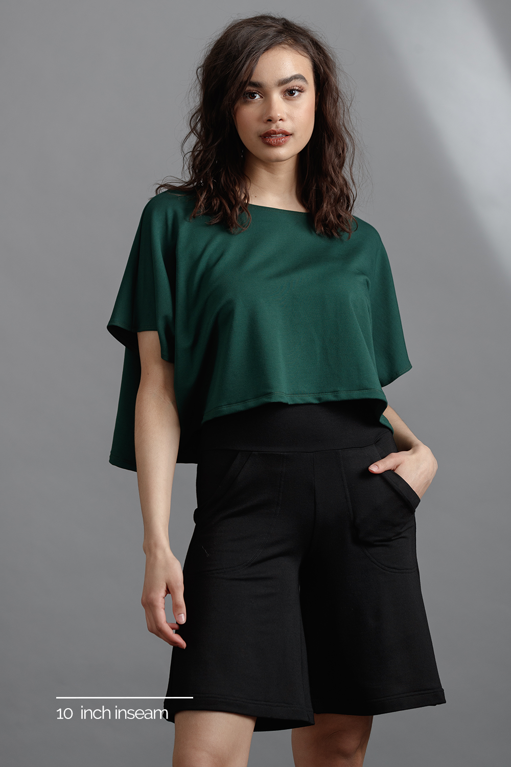 OFFRE VERTE - Short EnRoute - entrejambe 12 po