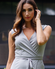 GREEN SALE - NAOMI WRAP Dress