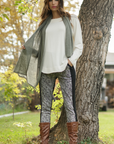 GREEN SALE - PROMENADE PRINT Pant
