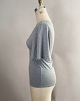 REVENTE - Blouse torsadée en bambou - TP