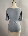 REVENTE - Blouse torsadée en bambou - TP