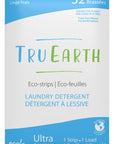 TRU EARTH - Détergent à lessive en éco-feuilles - Linge frais - 32 brassées