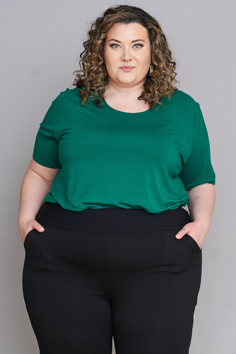 CLASSIC Bamboo Tee- Evergreen
