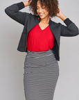PENELOPE Terry Skirt - stripe