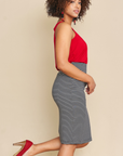 PENELOPE Terry Skirt - stripe