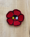 REMEMBERING EVERY DAY Pin -Red River Poppy