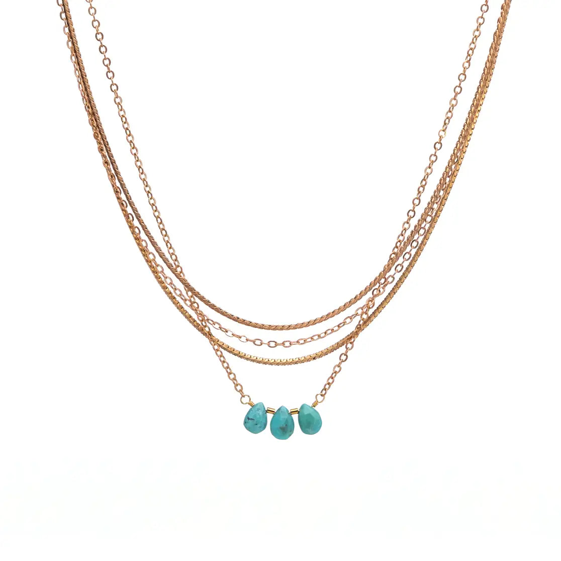 HG- Cora Necklace - Turquoise