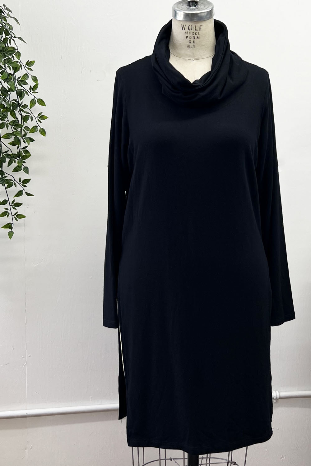 RESALE -Charlotte Tunic - XS/S - Black-RE342