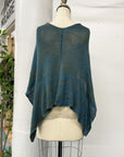 Community Closet - Cotton Hand-Knit Shawl - One Size - CC005