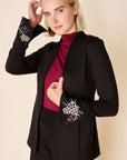 DELPHINE Cuff Blazer
