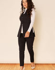 LEXI Vest Top- Black