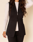 LEXI Vest Top- Black