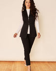 LEXI Vest Top- Black