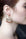Poiret earrings- Desert rose (dusty pink)
