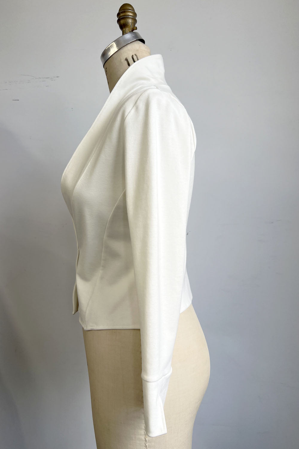 RESALE - Short Jacket - XS -  Cream