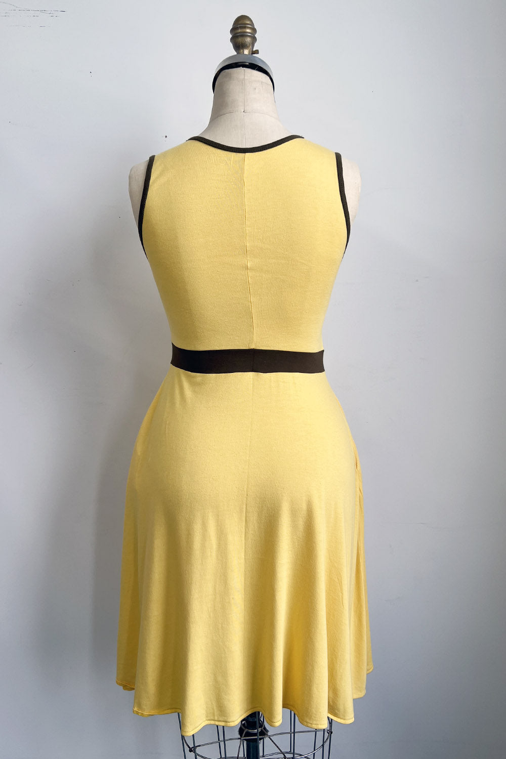 RESALE - Light Bamboo Dress - S - Yellow