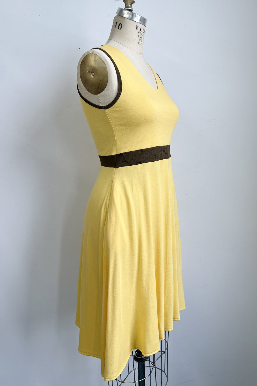 RESALE - Light Bamboo Dress - S - Yellow