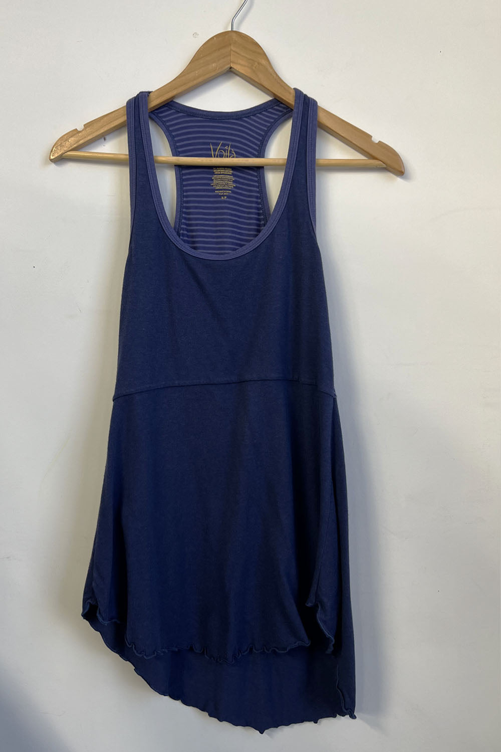 RESALE -MJ Long Tank- S- Winter Blue- RE262