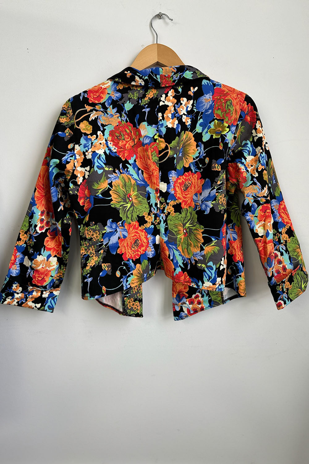 RESALE -Floral Print Jacket- S- RE272