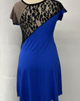 RESALE - Lace Dress- M- Blue/Grey/BLack- RE470