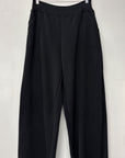 RESALE - Chantal Cotton Capris - XL - Black- RE548
