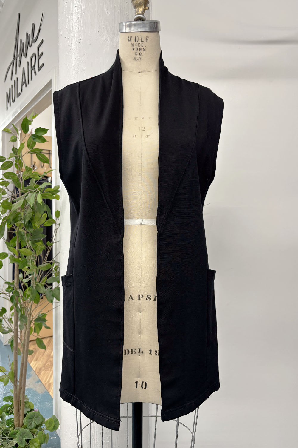 REVENTE - Veste Fort Garry - G/TG - noir - RE597