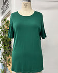 REVENTE - T-shirt en bambou - G - vert forêt - RE598