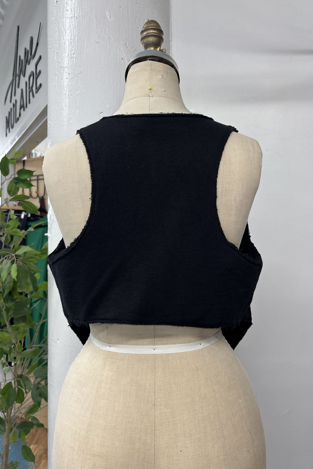 REVENTE - Veste en cotton Louis - P - noir - RE611